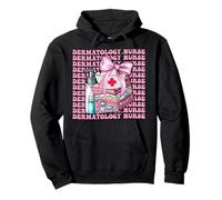 Dermatology Nurse Derm Girl Coquette Bow Ruban Rose Sweat à Capuche