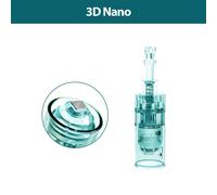 DermaTool-Cartouche à Baïonnette Grossière pour Dr Pen A6S,10/30/50 Pièces,11/24/36/42 Micro Peau,Tête de remplacement - Type 50 PCS NANO 3D