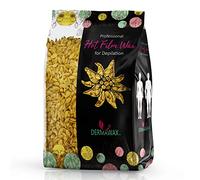 Dermawax 1 kg Cire Film Naturelle à Basse Température - Cire SANS Bandes pour Épilation Douce et Efficace du Corps Complet, Zones Intimes, Visage, Bikini - Fabriqué en Italie (1 kg, Naturelle)