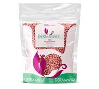 DERMAWAX Perles de Cire Pink Rose 2 kg - Épilation à la Cire Sans Bande | Cire chaude pelable Pink Rose sans bandes - visage, maillot intégral et corps, pour femmes et hommes