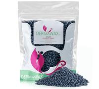 Dermawax Perles de Cire Professionnelles Sans Bandes- Épilation Brésilienne & Corps Entier- Visage, Jambes, Aisselles, Bikini- Pour Femmes & Hommes (1 kg (1er Pack), Azulène)