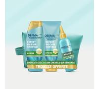 Dermaxpro By Apaise Coffret Cheveux Femmes Avec Shampoing Antipelliculaire 250ml, Après-Shampoing Léger 220ml & Soin Apaisant 145ml, Extrait D'aloe Vera & Complexe De Céramides