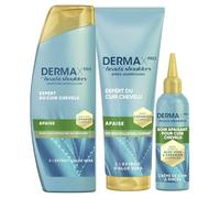 DermaXPro by Head & Shoulders Apaise Coffret Antipelliculaire 615ml | Shampoing Antipelliculaire 250ml, Après-Shampoing Léger 220ml, Soin 145ml. Extrait d’Aloe Vera et Complexe de Céramides.