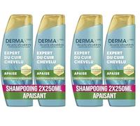DermaXPro by Head & Shoulders Apaise Shampoing Antipelliculaire 2x250ml Extrait d’Aloe Vera, Complexe de Céramides, Apaise le Cuir Chevelu Sec Qui Démange, Aide à Renforcer la Barrière Cutanée