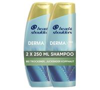 DERMAXPRO Lot de 2 flacons de 250 ml de shampoing apaisant avec shampoing anti-pelliculaire et masque anti-peau à l'aloe vera acti