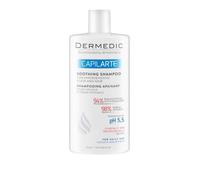 Dermedic CAPILARTE Shampooing apaisant pour cuir chevelu et cheveux sensibles 300 ml | Sans SLS et SLES | Soulage les démangeaisons, les brûlures et les irritations | Soin quotidien du cuir chevelu