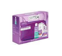 Dermolab Kit Beauty Box Anti Rides Contient Sérum Booster Anti-rides Blanchiment 30ml Bufasique Démaquillant Imperméable 150ml et Pads