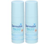 DERMOLIN Crème de jour SPF25 De Jour 2x50 ml
