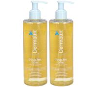 Dermolin® Huile douche Gel Douche 2x400 ml