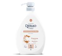 Dermomed, Crème de savon mains amande, respecte la peau, la rendant parfumée et douce, avec acide hyaluronique, pH neutre, fabriqué en Italie, testé dermatologiquement, distributeur 1L