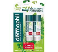 DERMOPHIL - 2 Sticks Lèvres Phyto Réparateurs Protecteurs Formule Indienne - le Lot De 3