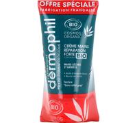 dermophil Phyto-Dermatologique Crème Mains Réparation Forte BIO Pour La Peau 2x75 ml