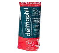 Dermophil Indien Crème Mains Réparation Forte Bio Lot de 2 x 75ml