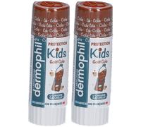 Dermophil Indien Stick Lèvres Enfant Goût Cola Soin(S)S Des 2x40 g