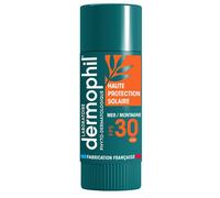 dermophil Phyto-Dermatologique Stick Lèvres Haute Protection Solaire SPF 30 Stick(S) 4 g