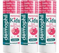 DERMOPHIL Stick Lèvres Kids Bubble-Gum Baume 3x4 g
