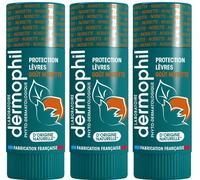 DERMOPHIL Stick Lèvres Protection Goût Noisette Stick(S) 3x4 g