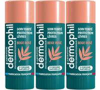 DERMOPHIL Stick Lèvres Soin Teinté Beige Rose Stick(S) 3x4 g