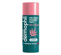 Dermophil Stick Lèvres Soin Teinté Hydratant Rose Poudré 4g