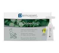 Dermoscent PYOclean OTO Nettoyant Auriculaire pour Chiens Chats et Lapins | Monodoses Purifiantes sans Rinçage | 10 x 5 ML