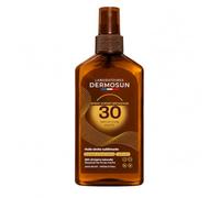 Dermosun Spray Expert Bronzage SPF 30 Huile Sèche Sublimante Haute Protection UVA UVB 200 ml