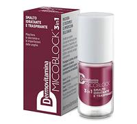 Dermovitamina Micoblock 3 en 1 Vernis Bordeaux 5 ml | Vernis à séchage rapide pour ongles endommagés, avec formule spéciale hydratante et respirante à action élasticissante