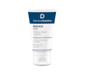 Dermovitamina Ragadi Geloni Crème Mains Pieds 75 ml | Crème contre les fissures et les gelures, avec de la vitamine E, à action régénératrice intensive, protège, hydrate et nourrit la peau des agressions extérieures