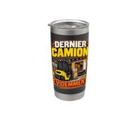 Dernier Camion Évidemment Cariste Gobelet isotherme en acier inoxydable double paroi