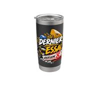 Dernier Essai Version 8 Humour Grimpeur Escalade Indoor Gobelet isotherme en acier inoxydable double paroi