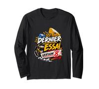 Dernier Essai Version 8 Humour Grimpeur Escalade Indoor Manche Longue