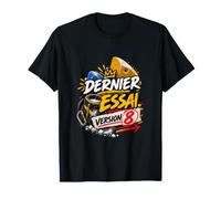 Dernier Essai Version 8 Humour Grimpeur Escalade Indoor T-Shirt