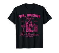Dernier hoedown avant The Showdown Western Bachelorette Bride T-Shirt