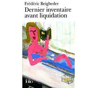 Dernier inventaire avant liquidation