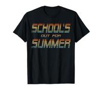 Dernier Jour d'école rétro Summer Break Professeur étudiant T-Shirt