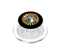 Dernier Jour école Raton Laveur étudiant Vacances d'été Dessin animé Art PopSockets PopGrip pour MagSafe