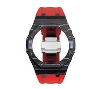 Dernier kit de modification de luxe pour GA2110 Case de carbone Bozel Strap en caoutchouc GA-2110 Mod Kit Remplacement des accessoires