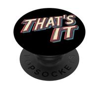 Dernier Mot avec ce Costume de Discours That's It PopSockets PopGrip Adhésif