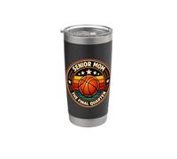 Dernier quart de finale de basket-ball sportif Retro Vintage Senior Mom Gobelet isotherme en acier inoxydable double paroi