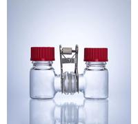 Dernier réacteur MFC à cellules d'électrolyse microbienne - Instrument de laboratoire en verre à haute teneur en borosilicate(50ml)