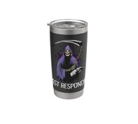 Dernier répondeur drôle Halloween Faucheuse Gobelet isotherme en acier inoxydable double paroi