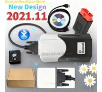 Dernier Scanner 2021.11 Keygen 2020.23 Vd, nouveau cdd avec Bluetooth pour TNESF DELPHIS ORPDC Obd2, outils de Diagnostic de voiture et camion DS150 V3DS or