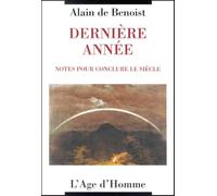 Dernière année : Carnets