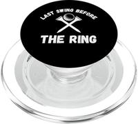 Dernière balançoire Avant Le Ring Balle de Golf Enterrement de Vie de Jeune Fille PopSockets PopGrip pour MagSafe