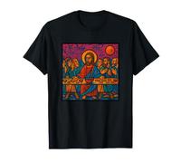 Dernière Cène par Leonardo Davinci Graffiti Style T-Shirt