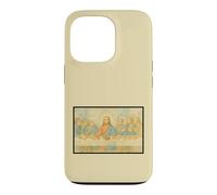 Dernière Cène par Leonardo Davinci Watercolor Style Coque pour iPhone 13 Pro