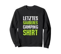 Dernière Chemise de Camping Propre Camping Caravane Cadeaux Sweatshirt