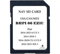 Dernière mise à jour de la carte SD GPS | Compatible avec CX-5/CX-9 (2016-2020), CX-3/6/MX-5 (2016-2023), 3 (2014-2018) | Carte pour les États-Unis/Can/MEX