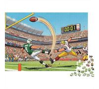 Dernière Seconde Field Goal Puzzle en Bois Imperméable DIY Puzzles De 1000 Pièces pour Adultes Impossible Jeux De Stimulants