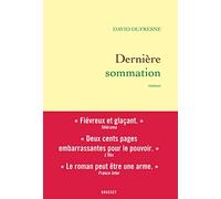 Dernière sommation: roman