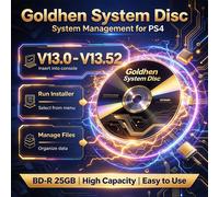 Dernière version GoldHEN pour disque de jailbreak PS4 v13.02-v13.52, payload d'éjection bootable, outil de démarrage en un clic 9.0-13.52, disque de jailbreak TYPEC V9.0-V13.52